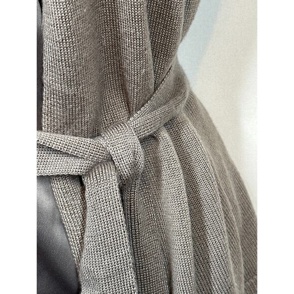 NEWYORK&CO Y2K Streetwear Fall Office Cocktail Faux 2pc Silk Shirt w Cardigan XS - Picture 4 of 16